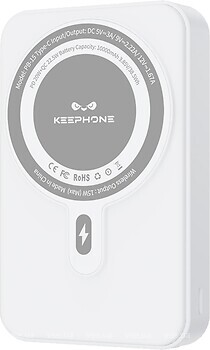 Фото Keephone Snap Stand 10000 mAh White (PB-15)