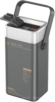 Фото Remax Fluorite Series 40000 mAh Gray (RPP-596)