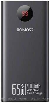 Фото Romoss PRO 65W 40000 mAh Black (PEA40-382)