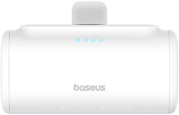 Фото Baseus Compact USB Type-C 5000 mAh White (P10068302212-00)