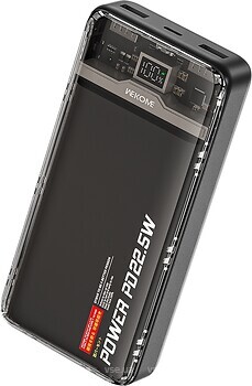 Фото Wekome Vanguard 20000 mAh Black (WP-351)