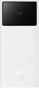 Фото Baseus Star-Lord Digital Display 30W 30000 mAh White (P10022905213-00)