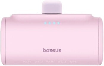 Фото Baseus Compact USB Type-C 5000 mAh Pink (P10068306413-00)