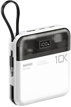 Фото Remax Sucha Pro 10000 mAh White (RPP-602)