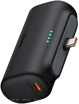 Фото Baseus Compact USB Type-C 5000 mAh Black (P10068306113-00)