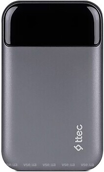 Фото TTec ReCharger Pro LCD PD 10000 mAh Space Gray (2BB214UG)