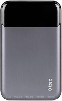 Фото TTec ReCharger Pro LCD PD 20000 mAh Space Gray (2BB218UG)