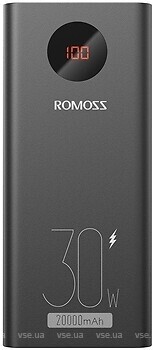 Фото Romoss PEA20 20000 mAh Black (PEA20-192-2111H)