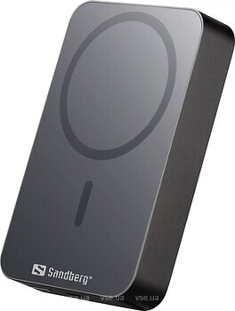 Фото Sandberg Mag Wireless Powerbank 10000 mAh Black (420-97)