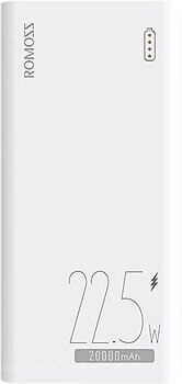 Фото Romoss Sense 6 22.5W 20000 mAh White (PPH80-611-1121H)