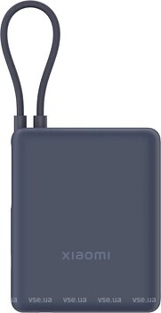 Фото Xiaomi 10000 mAh 33W Integrated Cable Blue (BHR9341GL/1123229)