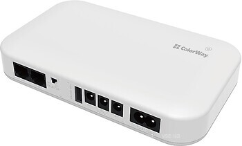 Фото ColorWay 10000 mAh 21W DC 5V/9V/12V/24V White (CW-PB100LI3WT)