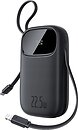 Фото Baseus EnerFill FC31 Qpow3 Dual-Cable 20000 mAh 22.5W Black (P10082107123-00)