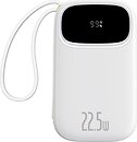 Фото Baseus EnerFill FC31 Digital Display 20000 mAh 22.5W White (P10082107213-00)
