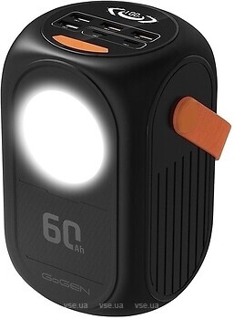 Фото GoGEN PB600001B 60000 mAh Black (GOGPB600001B)