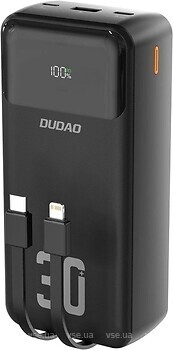 Фото Dudao K15Max 30000 mAh Black (6977196682478)