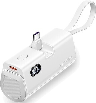 Фото Vention 22.5W 4800 mAh White (FHQW0)