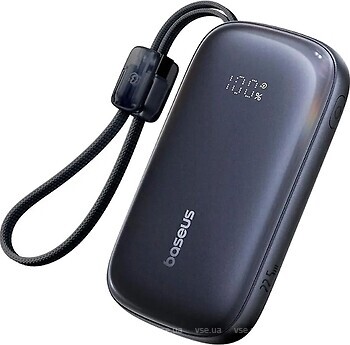Фото Baseus EnerFill FC21 Qpow 3 Ultra 22.5W 10000 mAh Black (E0027L00)