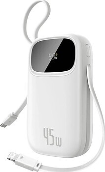 Фото Baseus EnerFill FC31 20000 mAh 45W Moon White (E0028D01)