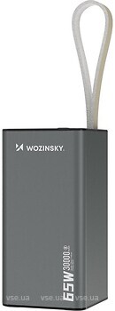 Фото Wozinsky K65+ 30000 mAh Gray