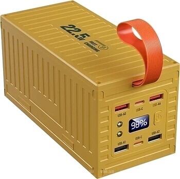 Фото Qoovi 60000 mAh 22.5W Yellow (D60000)