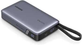 Фото Ugreen Nexode PB550 20000 mAh 65W Gray (85166/55996B)