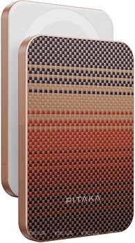 Фото Pitaka Aramid Fiber Magnetic Qi2 5000 mAh Sunset (PBQ2402)
