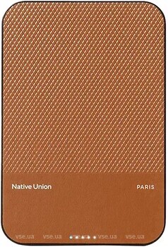 Фото Native Union Classic Magnetic 10000 mAh Tan (PB-10KMS-TAN)