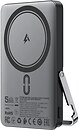 Фото AceFast Magnetic Fast Wireless Charge M16 18W 5000 mAh Black (6974316283997)