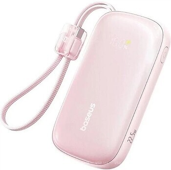 Фото Baseus EnerFill FC21 Qpow 3 Ultra 22.5W 10000 mAh Pink (E0027L02)