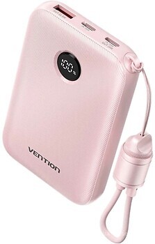 Фото Vention 22.5W 10000 mAh Pink (FKAP0-C)