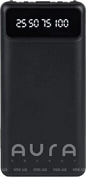 Фото Aura NRG10W 10000 mAh Black (PBANRG10B)