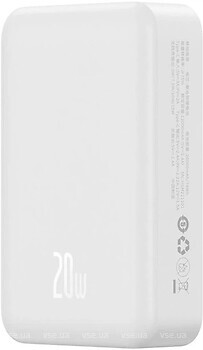 Фото Baseus EnerFill FM41 Mini Magnetic 20000 mAh Moon White (E0027U01)