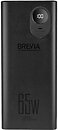 Фото Brevia 65W Li-Pol LCD 30000 mAh Black (45365PB)