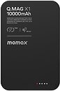 Фото Momax Q.Mag X1 10000 mAh Black (IP117AD)