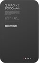 Фото Momax Q.Mag X2 20000 mAh Black (IP133D)