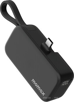 Фото Momax Soda Pop 5000 mAh Black (IP130D)