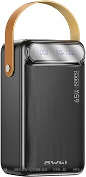 Фото Awei PA-82 60000 mAh Black (6954284029568)