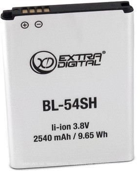 Фото ExtraDigital LG Optimus G3s D724 BL-54SH 2540 mAh (BML6416)
