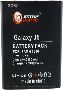 Фото ExtraDigital Samsung Galaxy J5 J500H/DS (EB-BG530CBE) 2400 mAh (BMS6408)