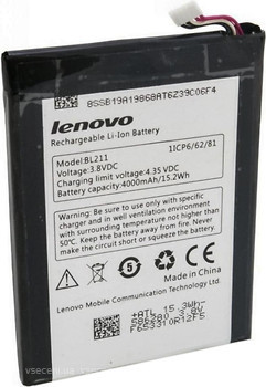 Фото ExtraDigital Lenovo BL211 4000 mAh (BML6376)