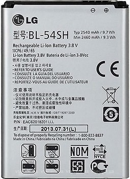 Фото LG BL-54SH 2540 mAh