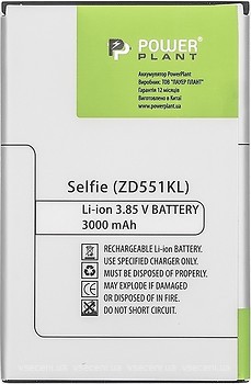 Фото PowerPlant Asus ZenFone Selfie (ZD551KL) 3000 mAh (SM120079)