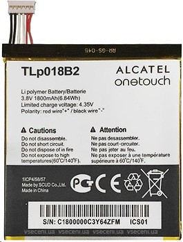 Фото Alcatel TLp018B2 1800 mAh