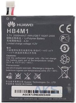 Фото Huawei HB4M1 2000 mAh
