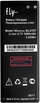 Фото Fly BL9107 1600 mAh