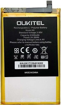 Фото Oukitel K6 6300 mAh