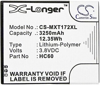 Фото X-Longer Motorola HC60 3250 mAh (CS-MXT172XL)