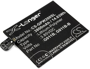 Фото X-Longer Google G011B 3800 mAh (CS-GPW200SL)