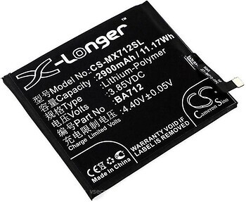 Фото X-Longer Meizu BA712 2900 mAh (CS-MX712SL)